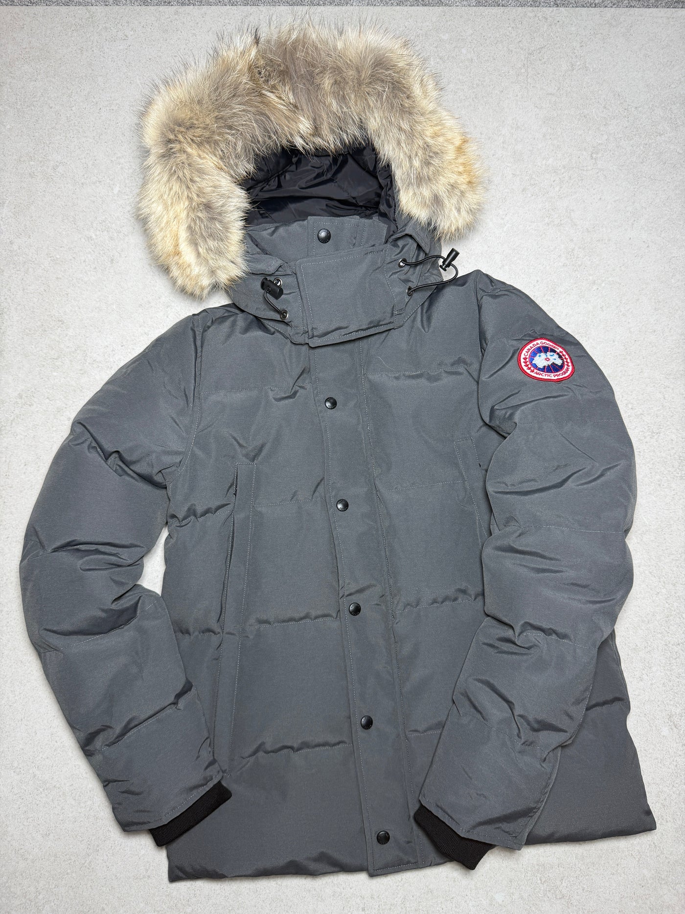 CANADA GOOSE ‘WYNDHAM PARKA’ GRAPHITE
