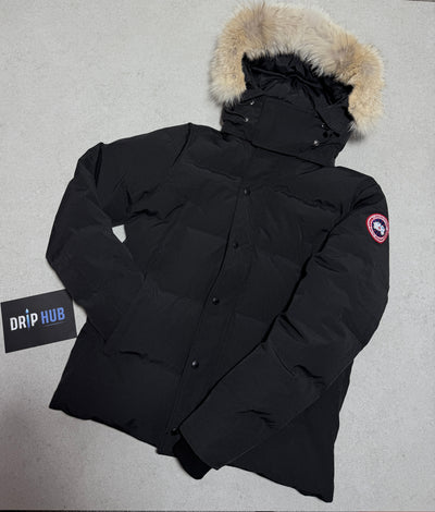 CANADA GOOSE ‘WYNDHAM PARKA’ BLACK