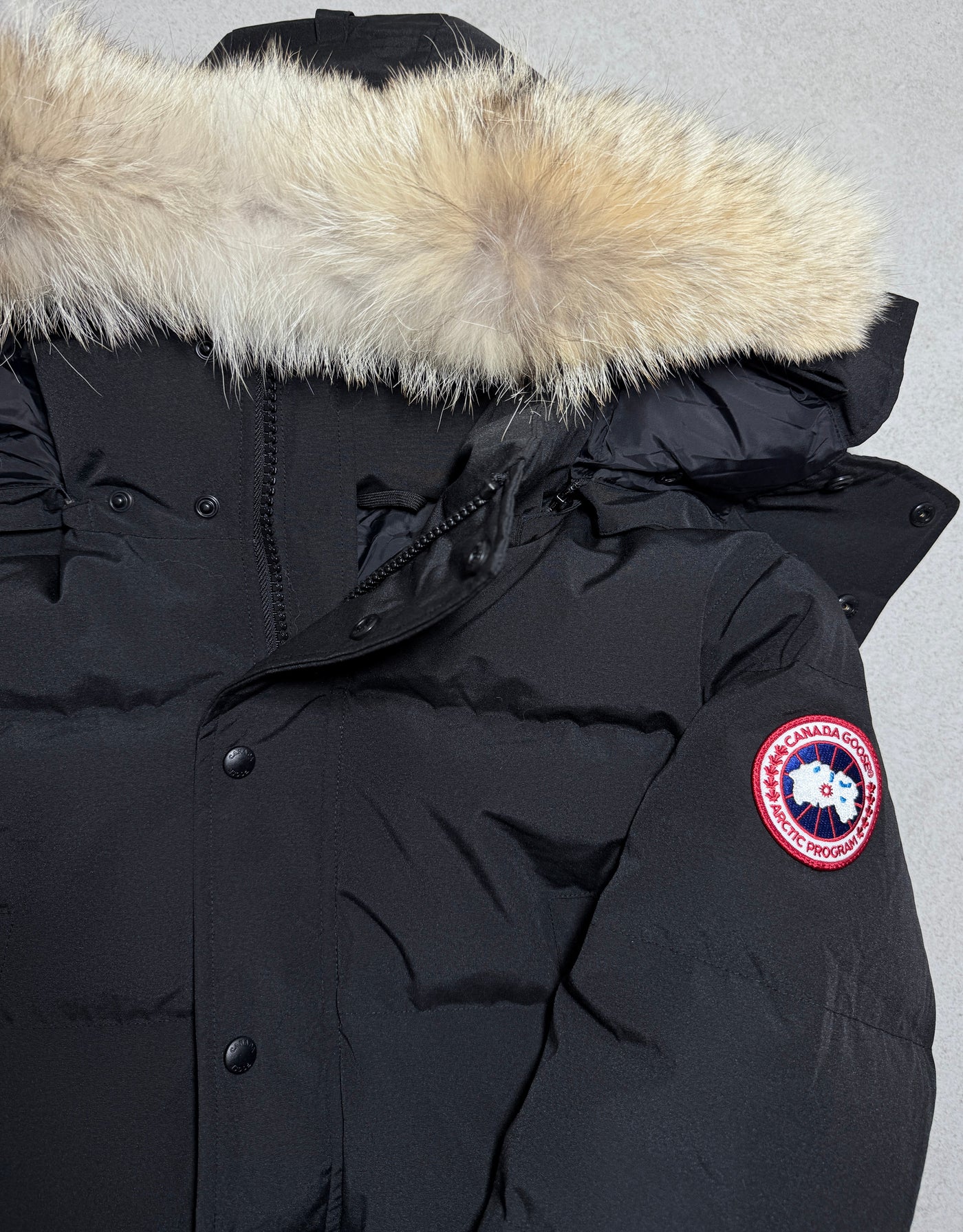 CANADA GOOSE ‘WYNDHAM PARKA’ BLACK