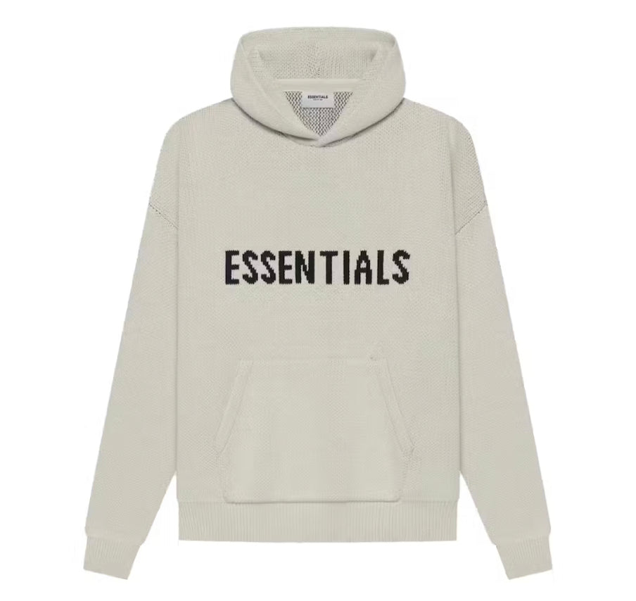 FOG ESSENTIALS ‘MOSS’ KNIT HOODIE