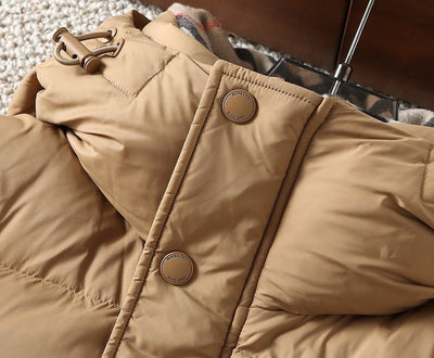 BURBERRY PUFFER JACKET ‘BEIGE’