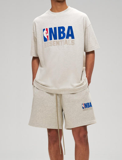 FOG Essentials NBA T-Shirt ‘LIGHT HEATHER’