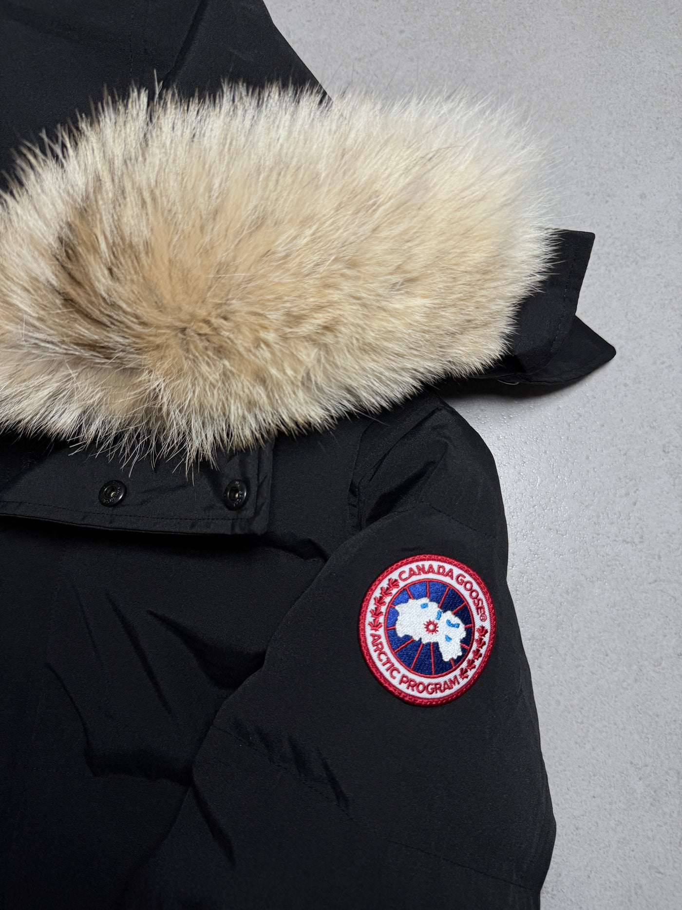 CANADA GOOSE ‘WYNDHAM PARKA’ BLACK
