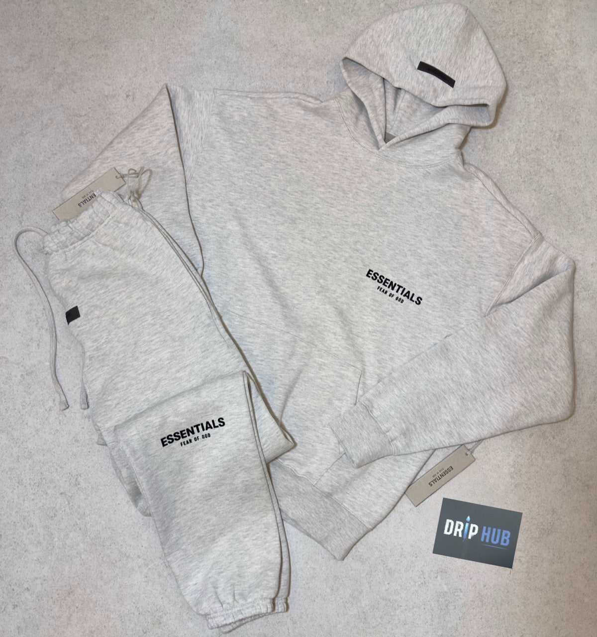 FOG Essentials ‘LIGHT HEATHER OATMEAL’ (SS22) Full Tracksuit